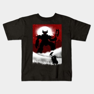 The Lonely Warrior Kids T-Shirt